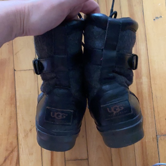 Ugg Zip Up Kesey Wool Lined Boots - Picture 4 of 6